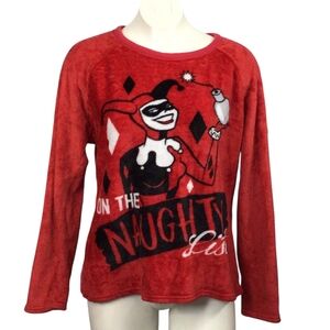 Batman Red Fuzzy Sleepwear